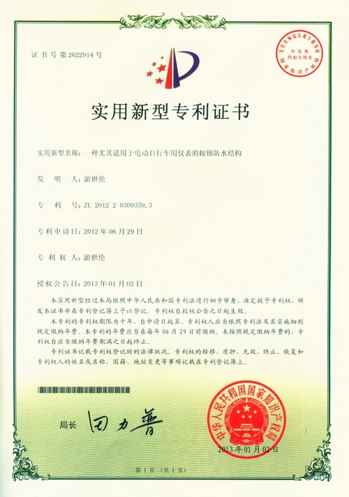 专利认证